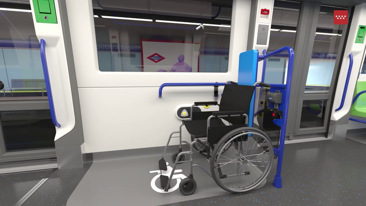 Serán trenes accesibles / METRO DE MADRID