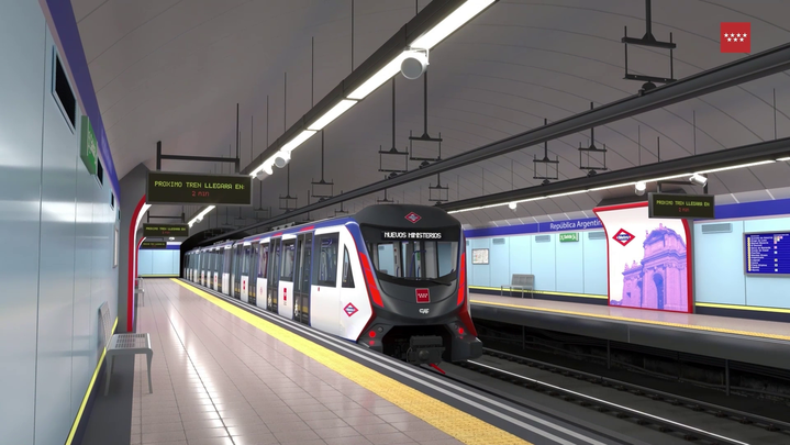 Los nuevos trenes tendrán mayor eficiencia energética / METRO DE MADRID