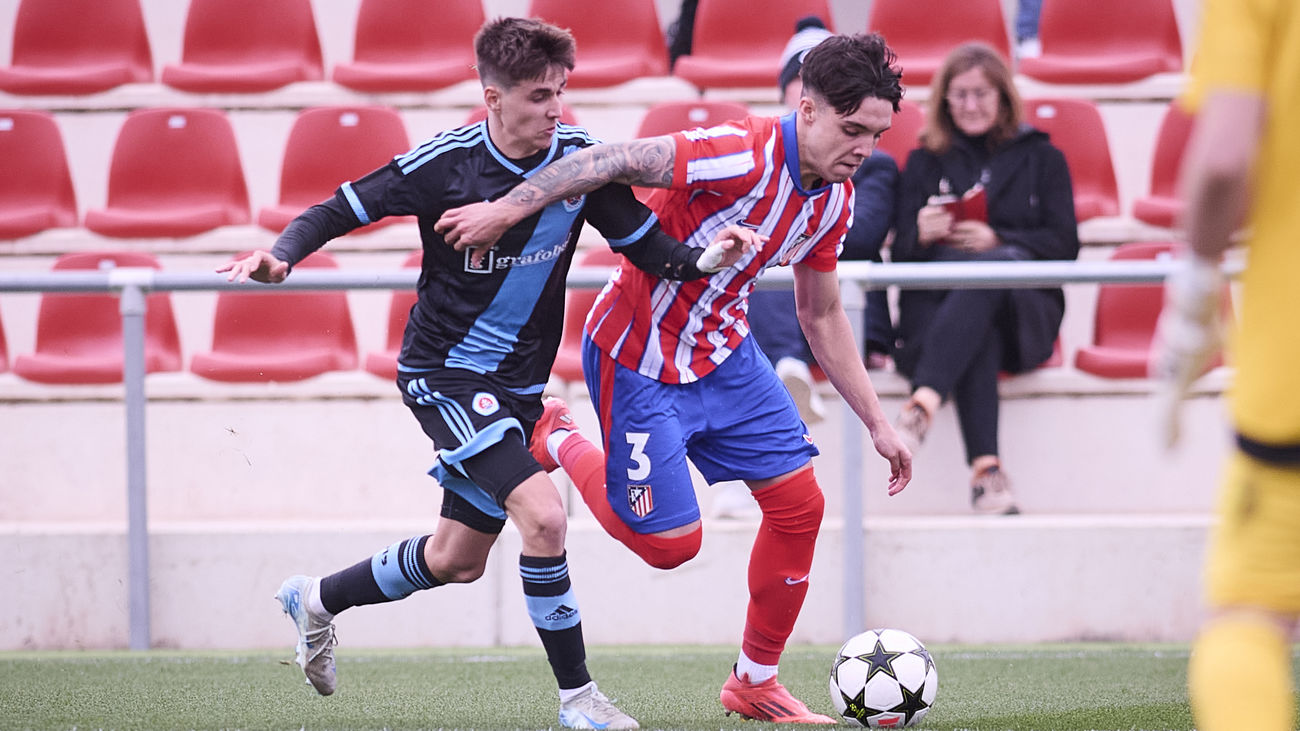 5-0. El Atlético de Madrid Juvenil golea al Slovan