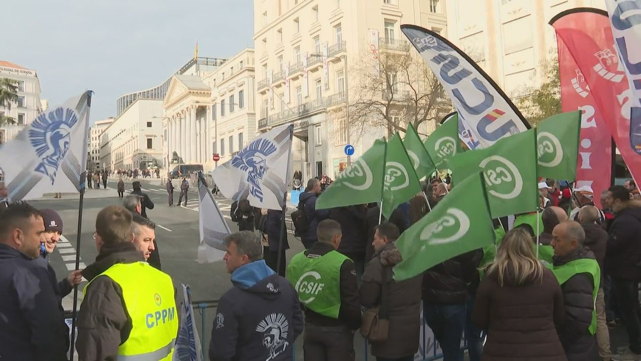 Policías acusan a la Delegación del Gobierno en Madrid de impedir su protesta contra la reforma de la 'ley mordaza'