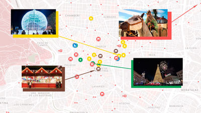 El mapa de la Navidad en Madrid: la guía definitiva para no perderte nada
