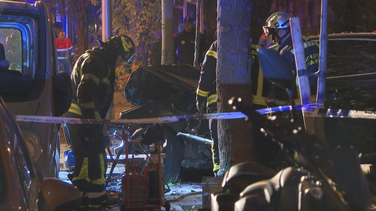 Se entrega el conductor que arrolló a un repartidor en Usera causándole la muerte y se dio a la fuga