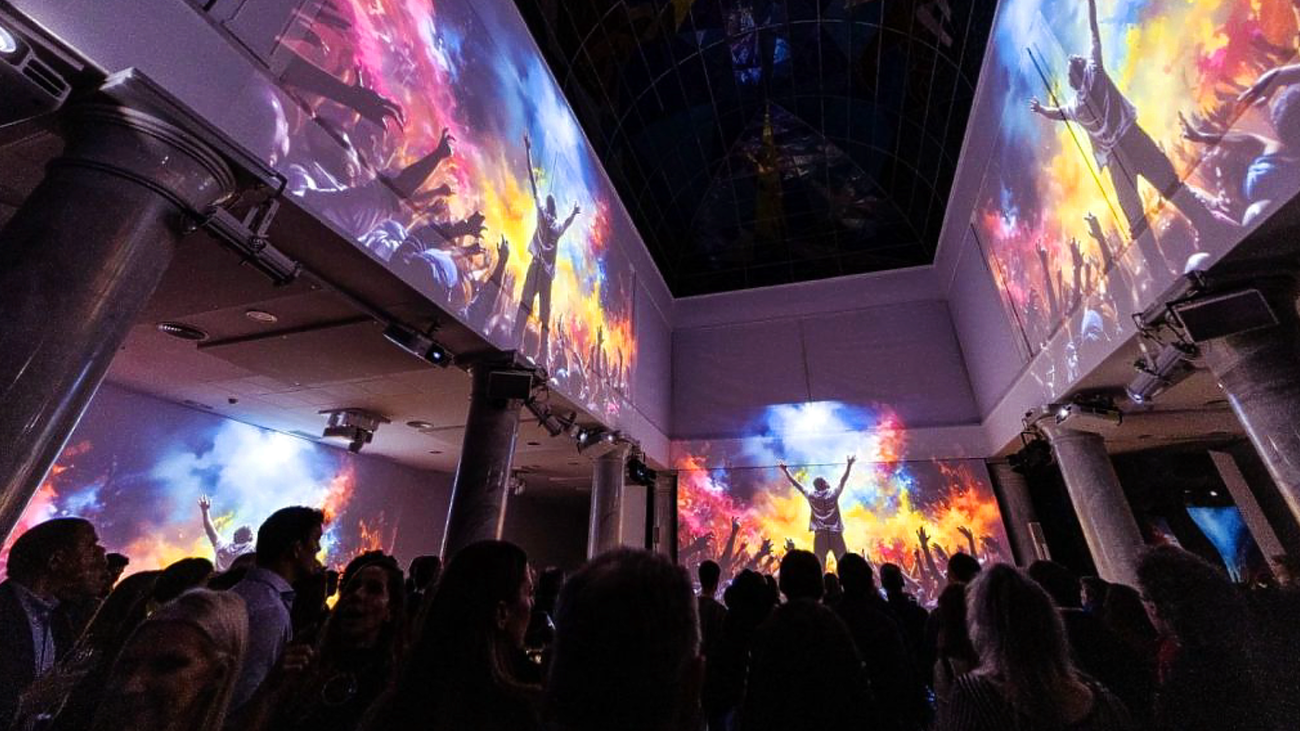 Arte e Inteligencia Artificial se fusionan en una exposición, en el Palacio de Neptuno