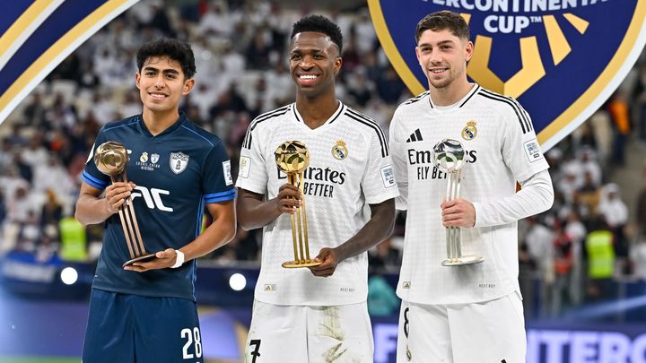 Montiel, Vinicius y Valverde / EFE