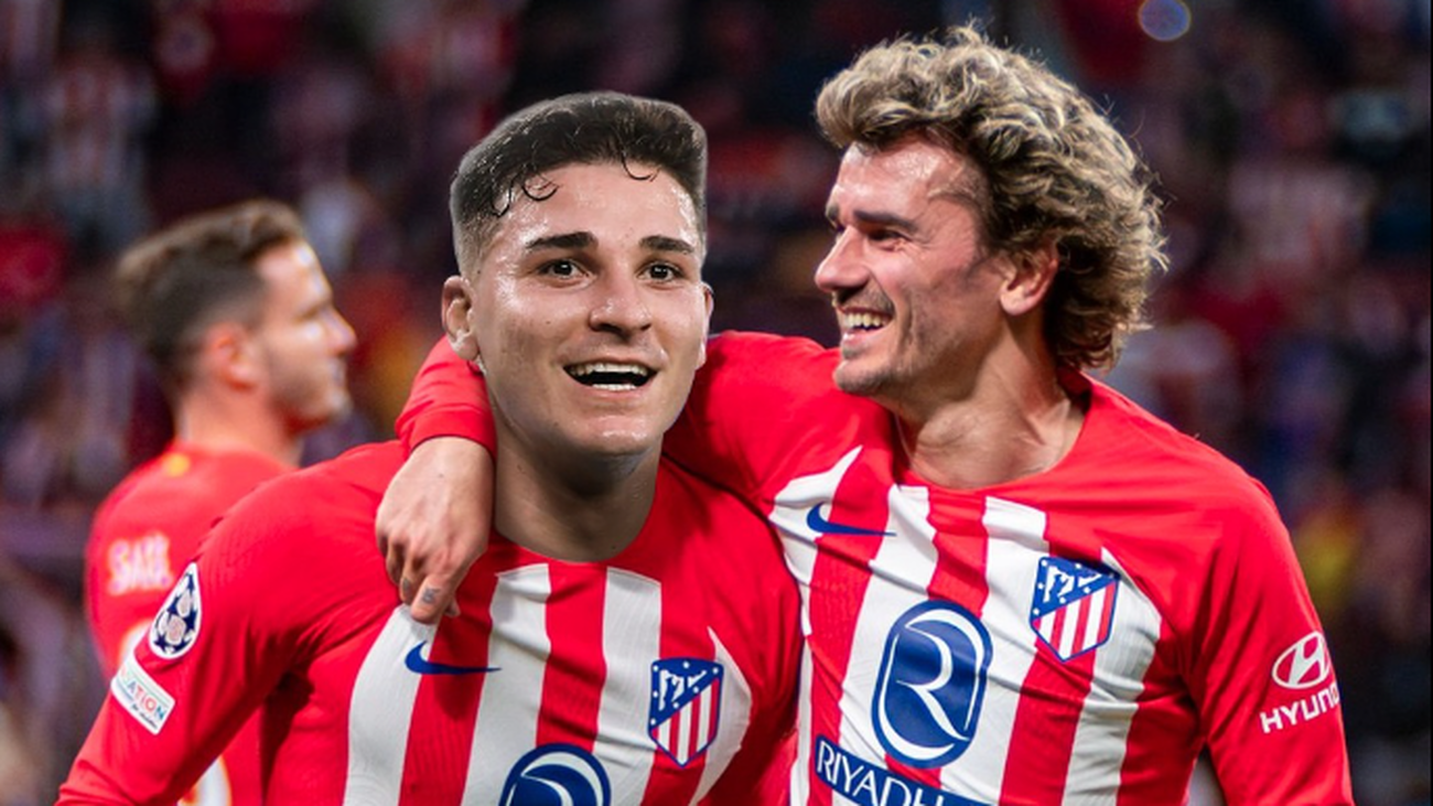 Julián ejerce de Griezmann y Griezmann, de goleador