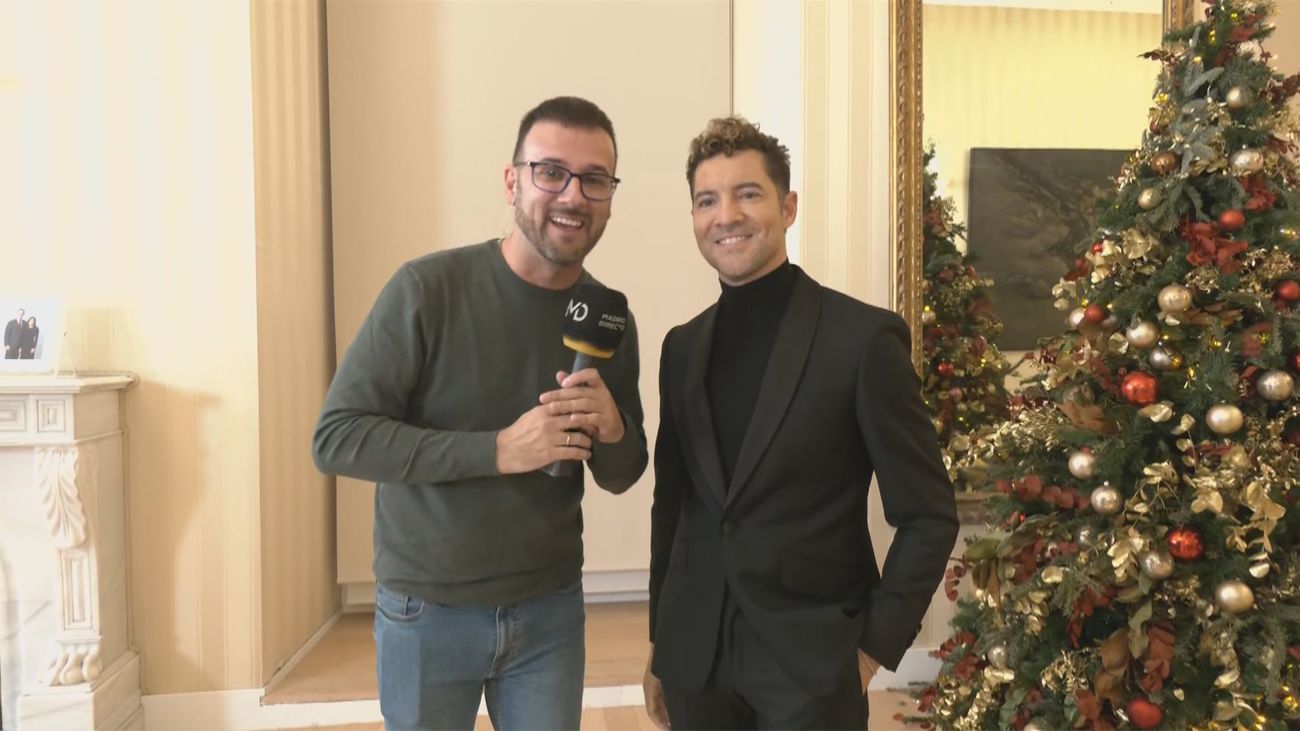David Bisbal canta en la Puerta del Sol por Navidad: "Jamás voy a olvidar este momento"