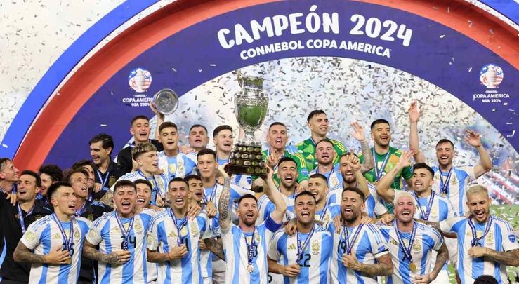 Argentina, campeón de la Copa América 2024 / EFE