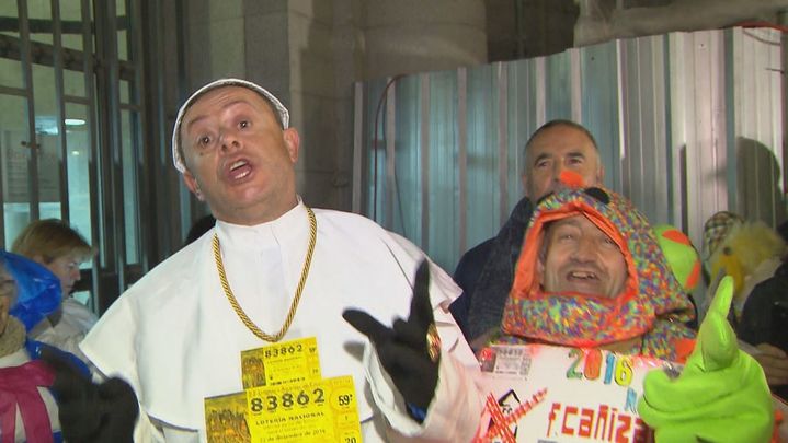 Seguidores del sorteo de Navidad / TELEMADRID