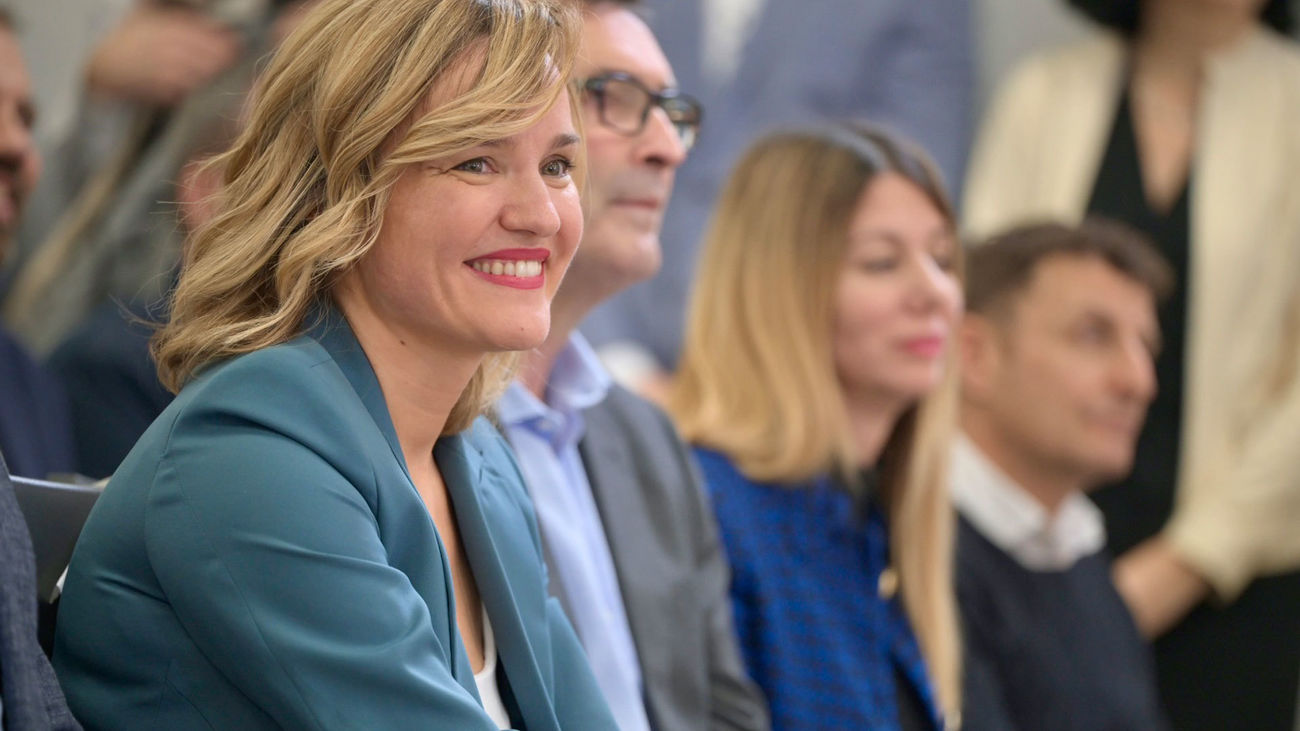 Pilar Alegría presenta su candidatura para liderar el PSOE de Aragón