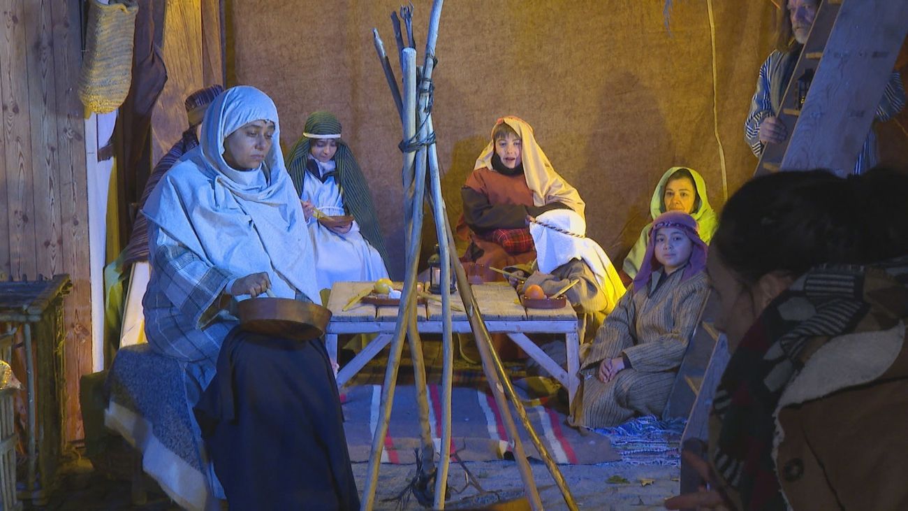 330 vecinos participan en el tradicional belén viviente de Colmenar Viejo