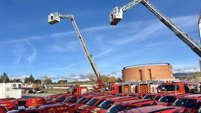 Nuevos vehículos para los 21 parques de Bomberos de la Comunidad de Madrid
