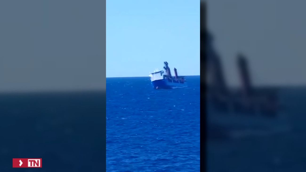 Dos desaparecidos tras el hundimiento de un mercante ruso en el Mediterráneo
