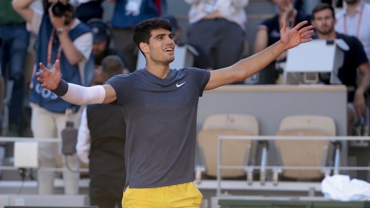 Carlos Alcaraz en Roland Garros / Europa Press