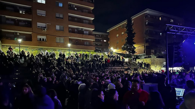 Preúvas en Arganda a todo ritmo en la Plaza de la Amistad entre los Pueblos