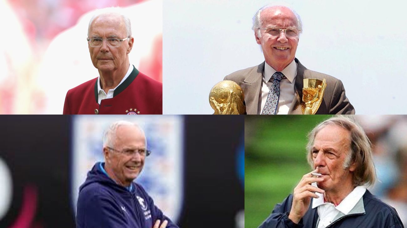 Zagallo, Eriksson, Beckenbauer, Menotti... se fueron en 2024