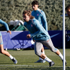 El Atlético de Madrid reanuda los entrenamientos sin Giménez y Lenglet