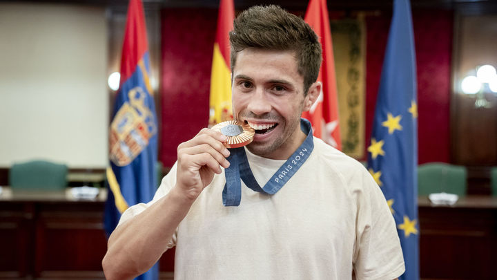 Fran Garrigós en el Ayuntamiento de Móstoles / EUROPA PRESS