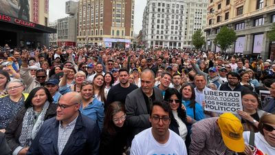 Familiares de presos políticos venezolanos piden en Madrid su liberación