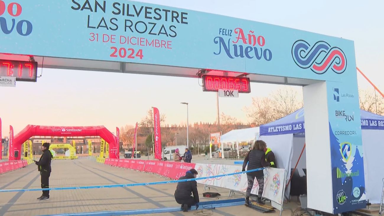 Todo listo para la San Silvestre de las Rozas: constará de varias pruebas y con un dorsal solidario