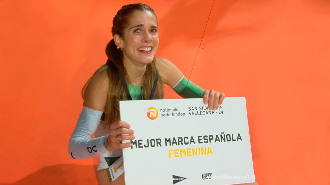 Tiempo histórico de Marta García para reinar en la San Silvestre Vallecana 2024