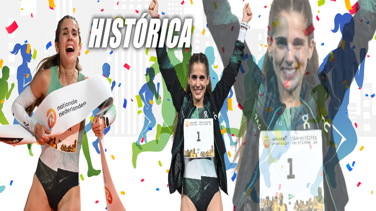 Marta Gracía da la sopresa en la San Silvestre Vallecana