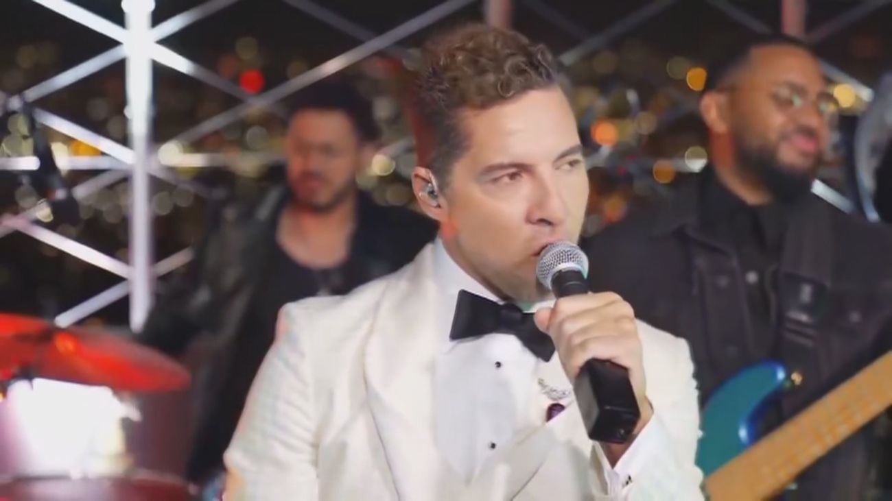 Bisbal, de la Puerta del Sol al Empire State Building de Nueva York, porque 'Todo es posible en Navidad'