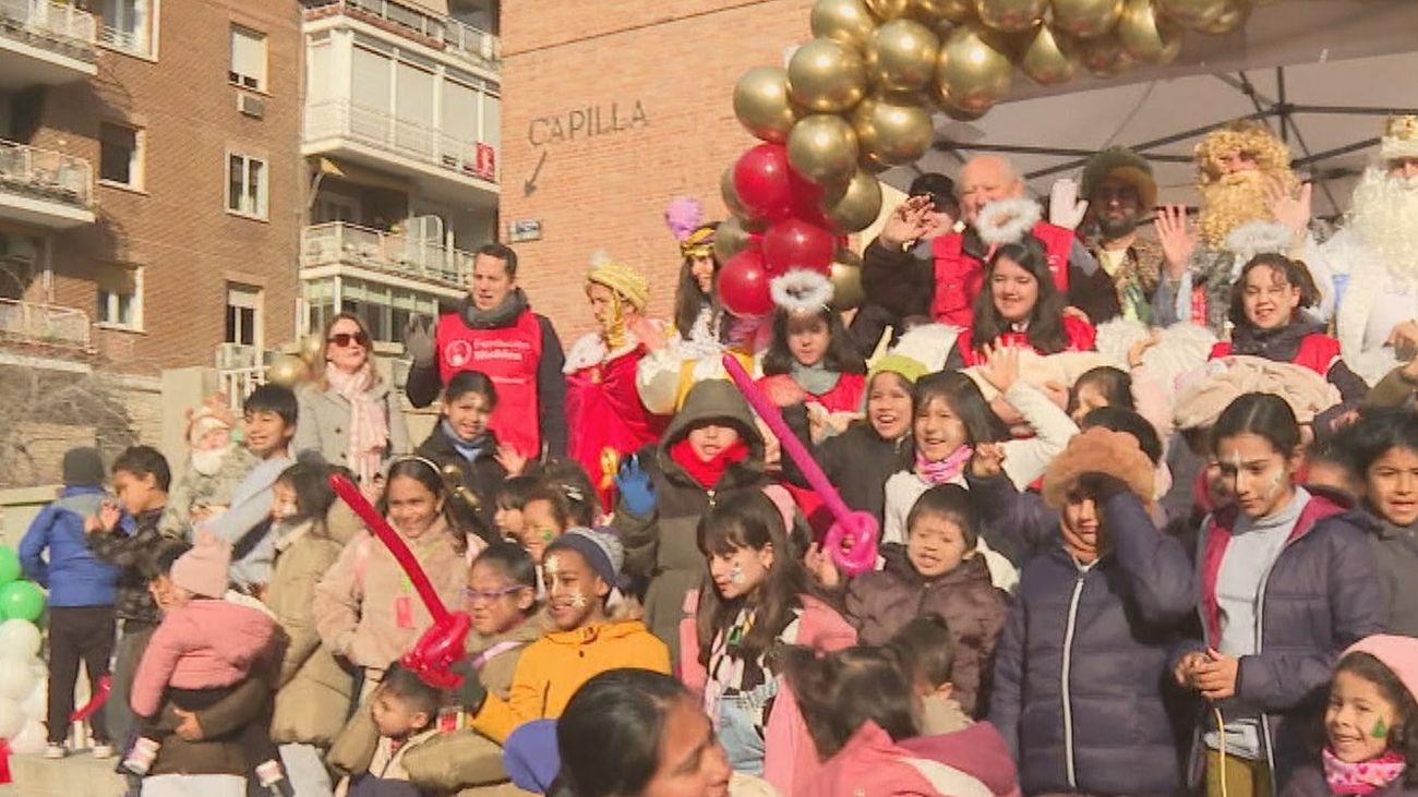 La Fundación Madrina ayuda a los Reyes Magos con los juguetes para las familias más vulnerables