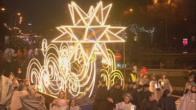 Comienza la Cabalgata de Reyes 2025 para llenar de alegría las calles madrileñas