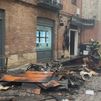 Un incendio afecta a dos viviendas del casco histórico de Alcalá de Henares