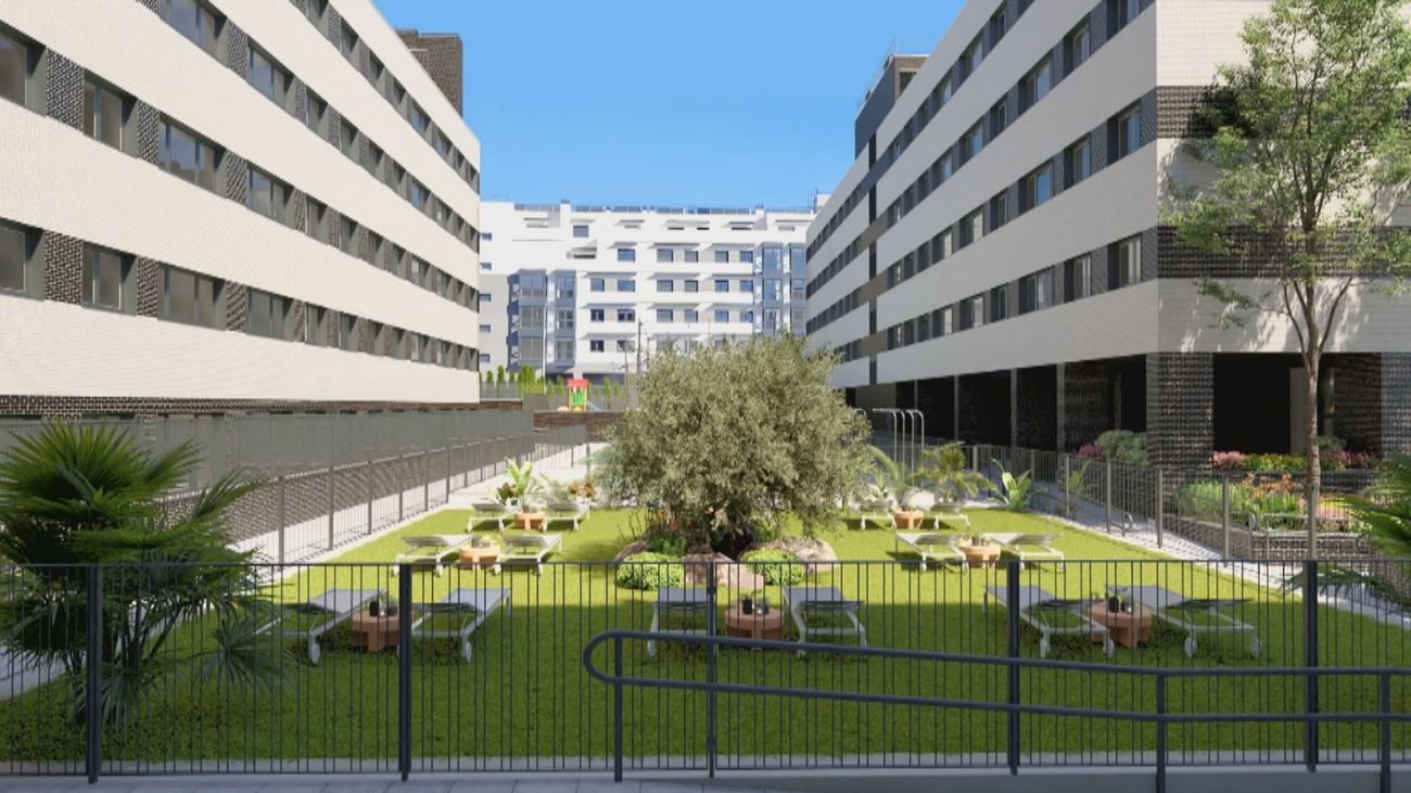 Macrookupación en una urbanización del PAU de Carabanchel