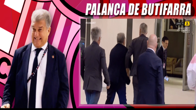 Laporta, presidente de las palancas y de las butifarras