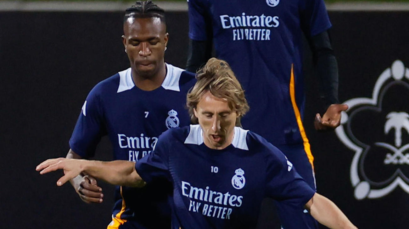 Modric, baja ante el Mallorca en la Supercopa por un proceso vírico