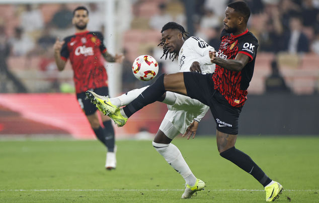 Camavinga ante el Mallorca / EFE