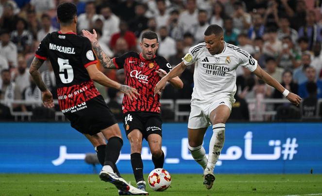 Mbappé ante el Mallorca / EFE