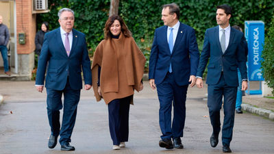 Toma posesión el nuevo rector de la Universidad Politécnica de Madrid con la presencia de Isabel Díaz Ayuso