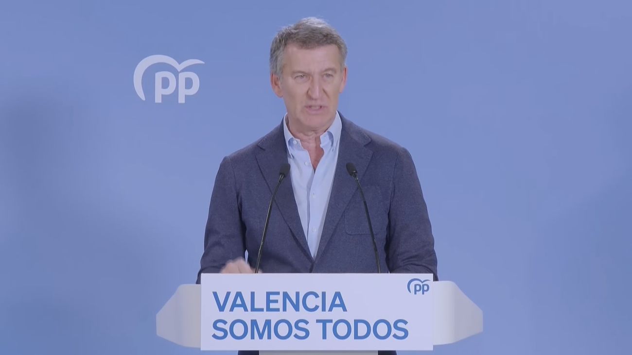 Feijóo llevará al Congreso un plan de ayudas por la DANA