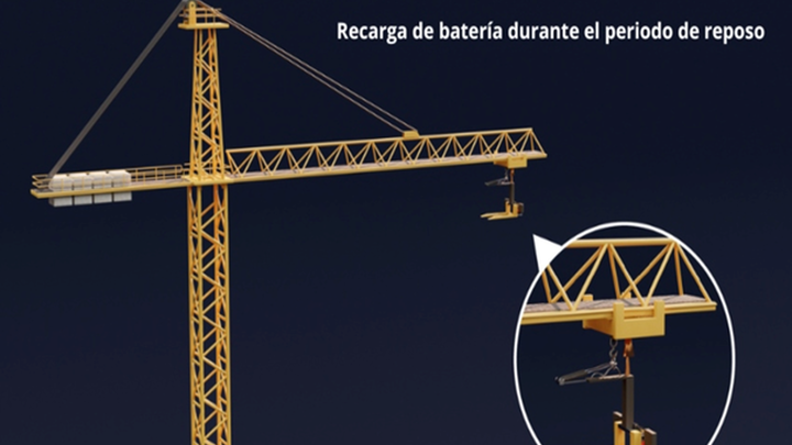 Grúa controlada remotamente / CLUB DE INVENTORES ESPAÑOLES