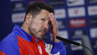Simeone: "Soy muy feliz donde estoy y siento al equipo con una gran energía"