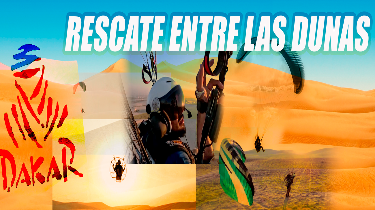 Abdullah, un especialista en rescates en el Dakar