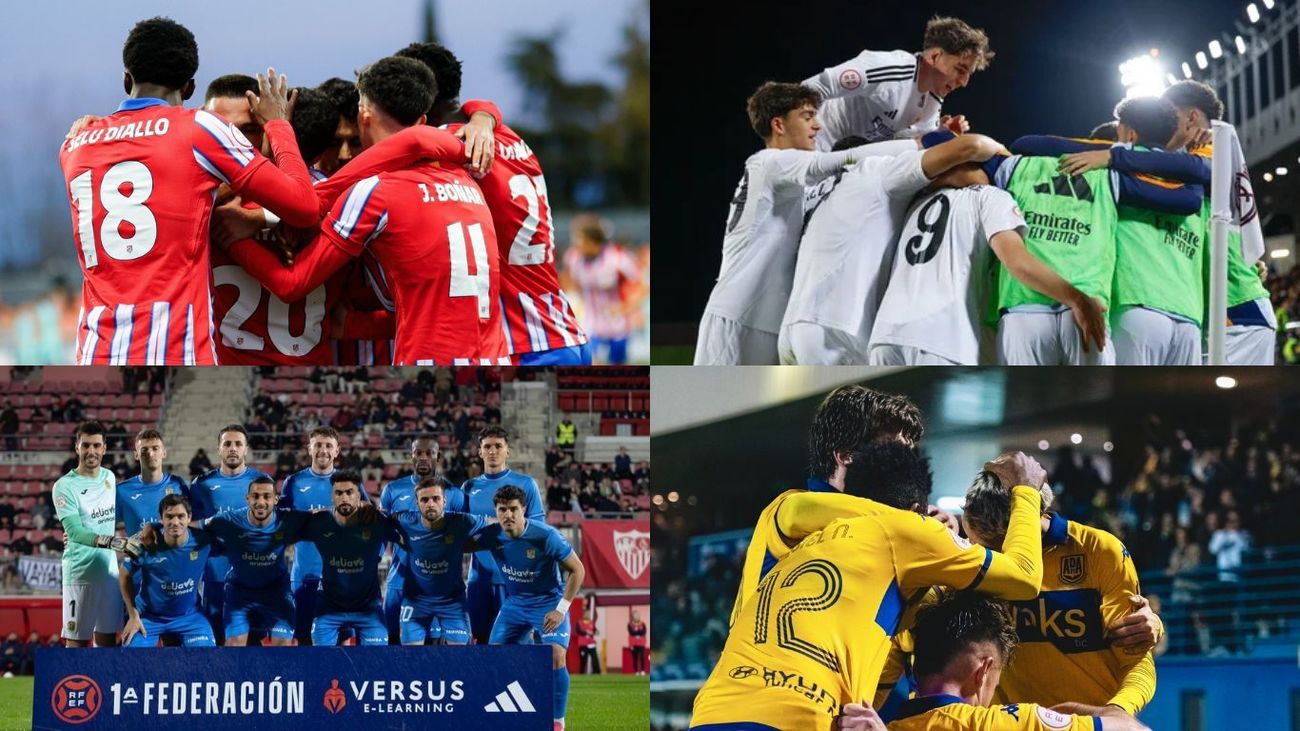 Equipos madrileños Primera RFEF