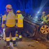 Herido grave un conductor de 65 años al volcar su vehículo en la M-503