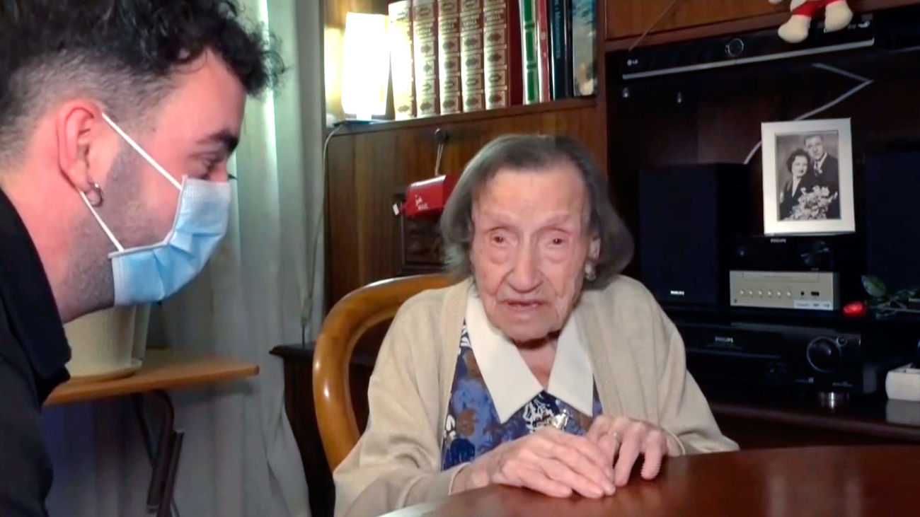Angelina, la mujer más longeva de España a sus 111 años