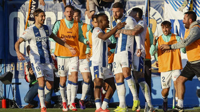 1-0. El Leganés corta en Butarque la racha triunfal del Atlético de Madrid