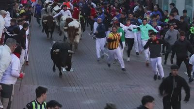 Los encierros blancos de Sanse baten récords de asistencia y de beneficios