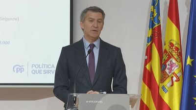 Feijóo plantea ante empresarios un 'plan Valencia' de 12.000 millones a ejecutar en 10 años