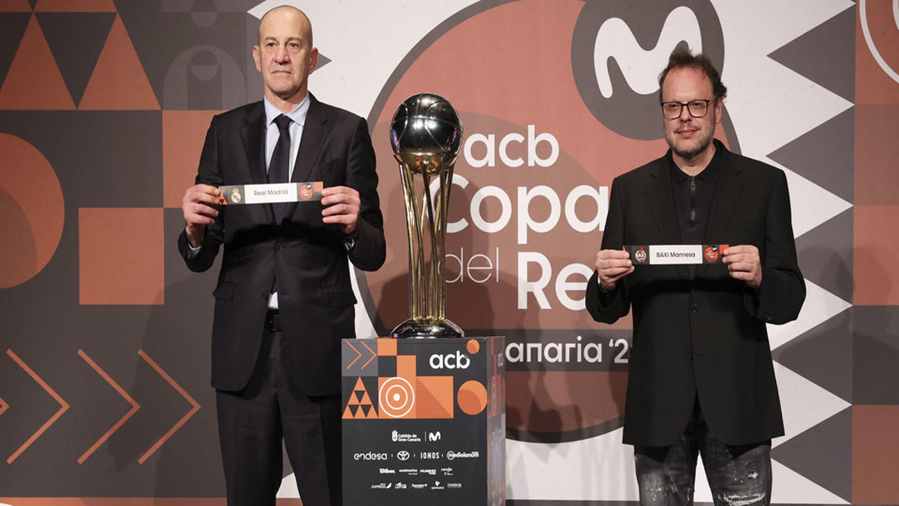 Real Madrid-Manresa y Barça-Tenerife, duelos de cuartos de la Copa del Rey