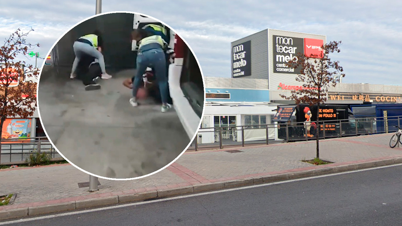 Pillados 'in fraganti' con 200 kilos de cocaína en un centro comercial de Madrid