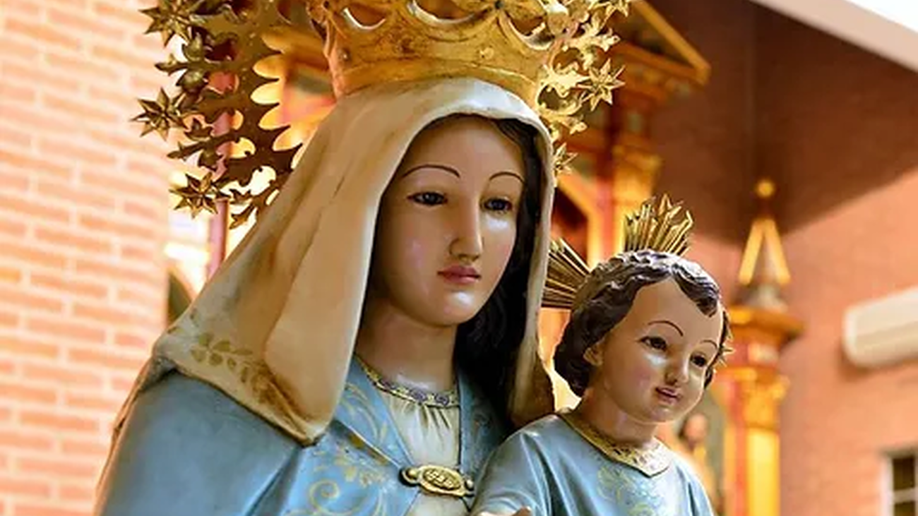 Imagen de Nuestra Señora de las Candelas, en  San Fernando de Henares