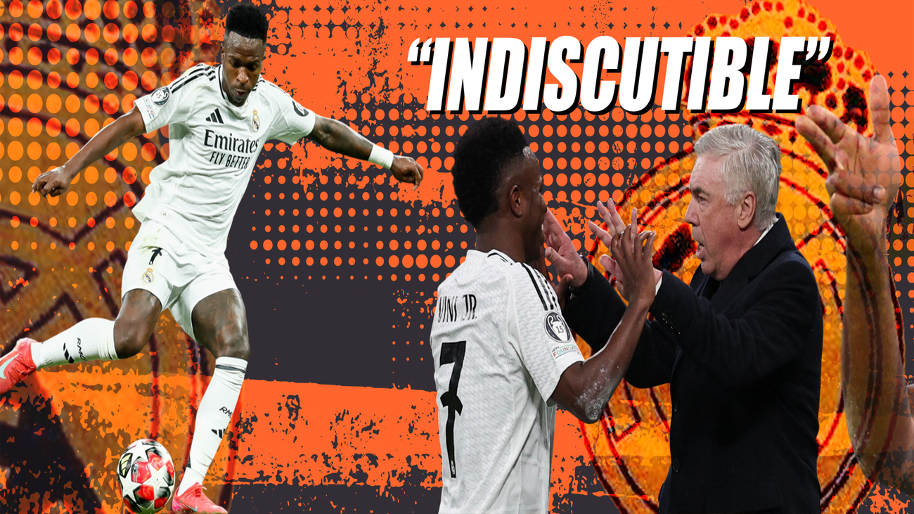 Ancelotti acalla rumores: "Vinícius está feliz y quiere hacer historia en el Real Madrid"