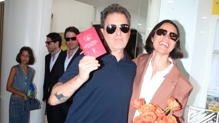 Andrés Calamaro y Natali Franco / AGENCIAS